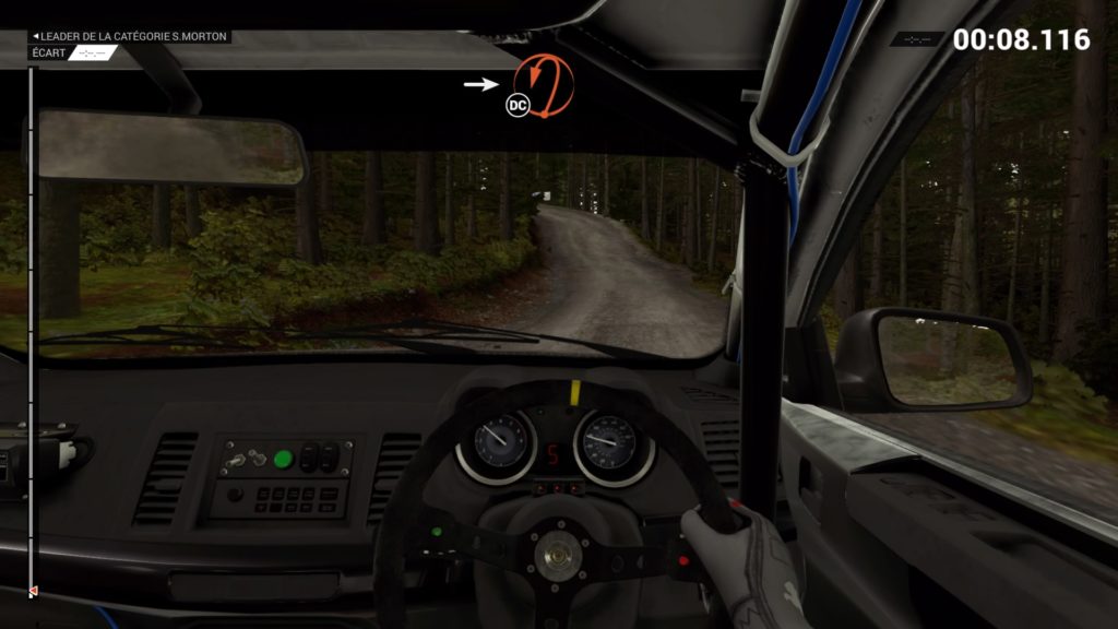 Mitsu LAN EVO, vue intérieure - DiRT4 / PS4