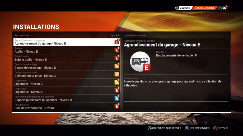 Gestion d'équipe - DiRT 4 / PS4