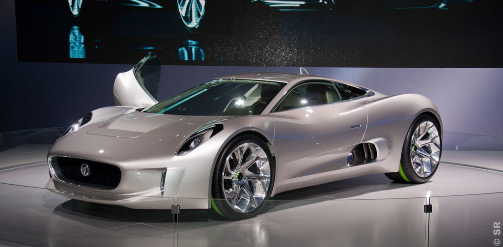 Jaguar C-X75 concept car