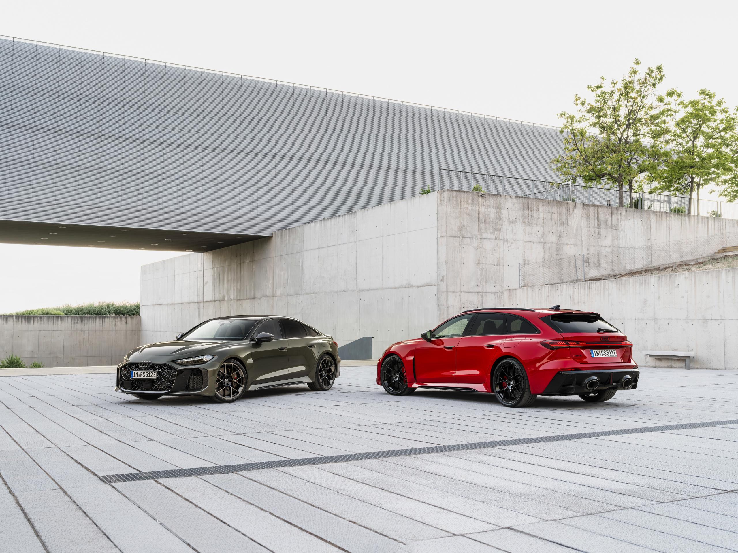 Nouvelles Audi RS5 : 639 ch pour la Berline et l’Avant, ex-RS4 - Crédit photo : Audi