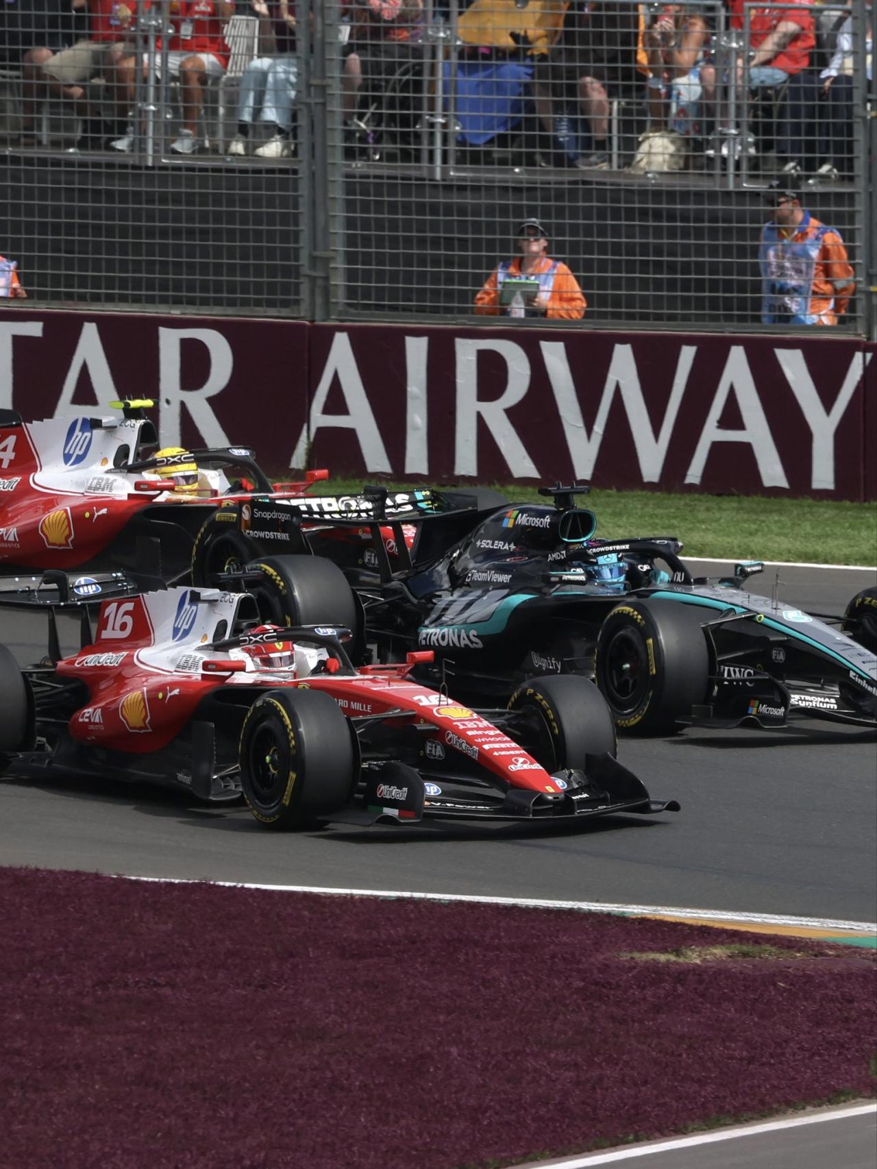Russell ouvre 2026 par une victoire, doublé Mercedes à Melbourne - Crédit photo : Mercedes-AMG F1