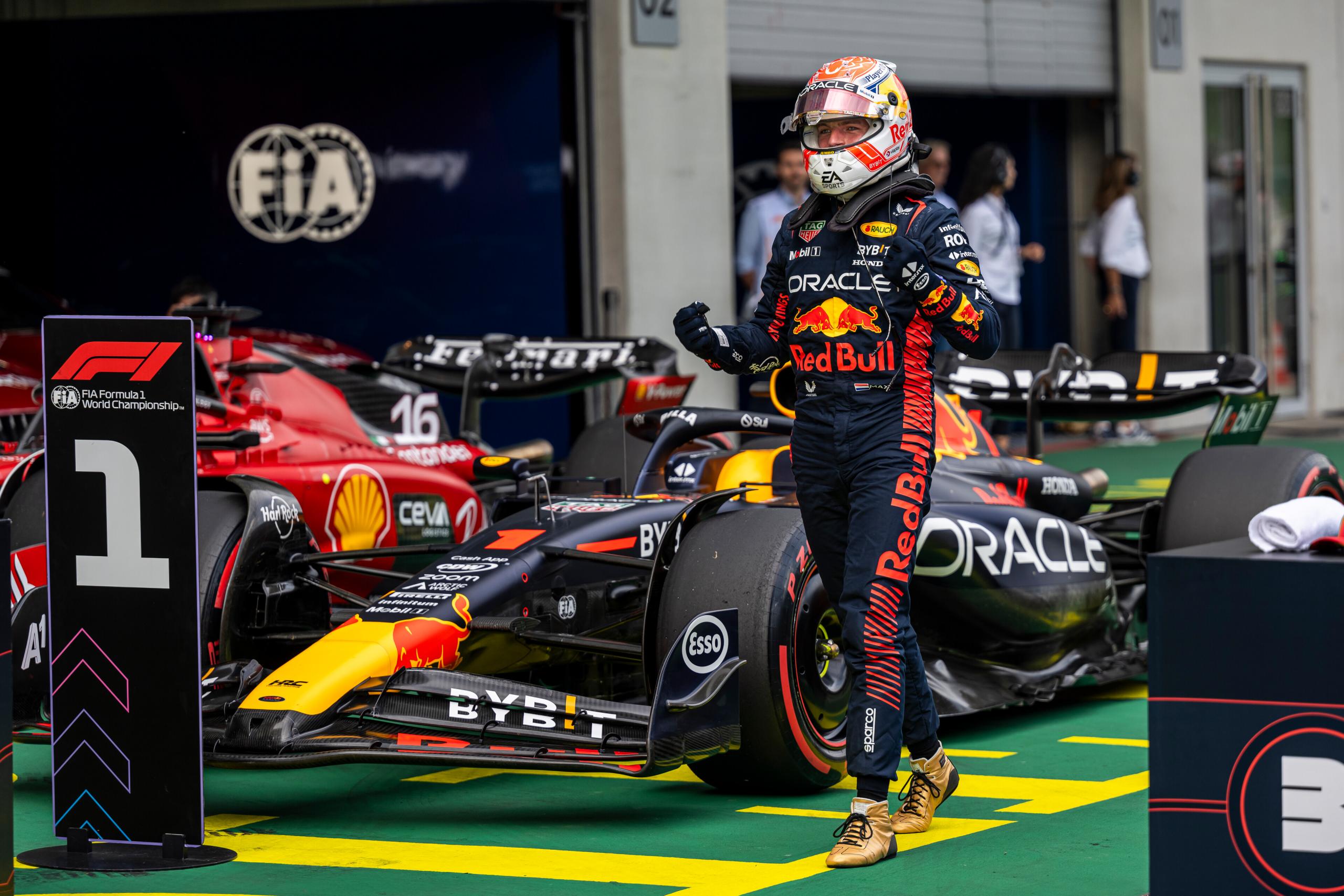Une qualification autrichienne menée largement par Max Verstappen sur le circuit maison de sa Red Bull - Crédit photo : RB Content Pool - Joerg Mitter