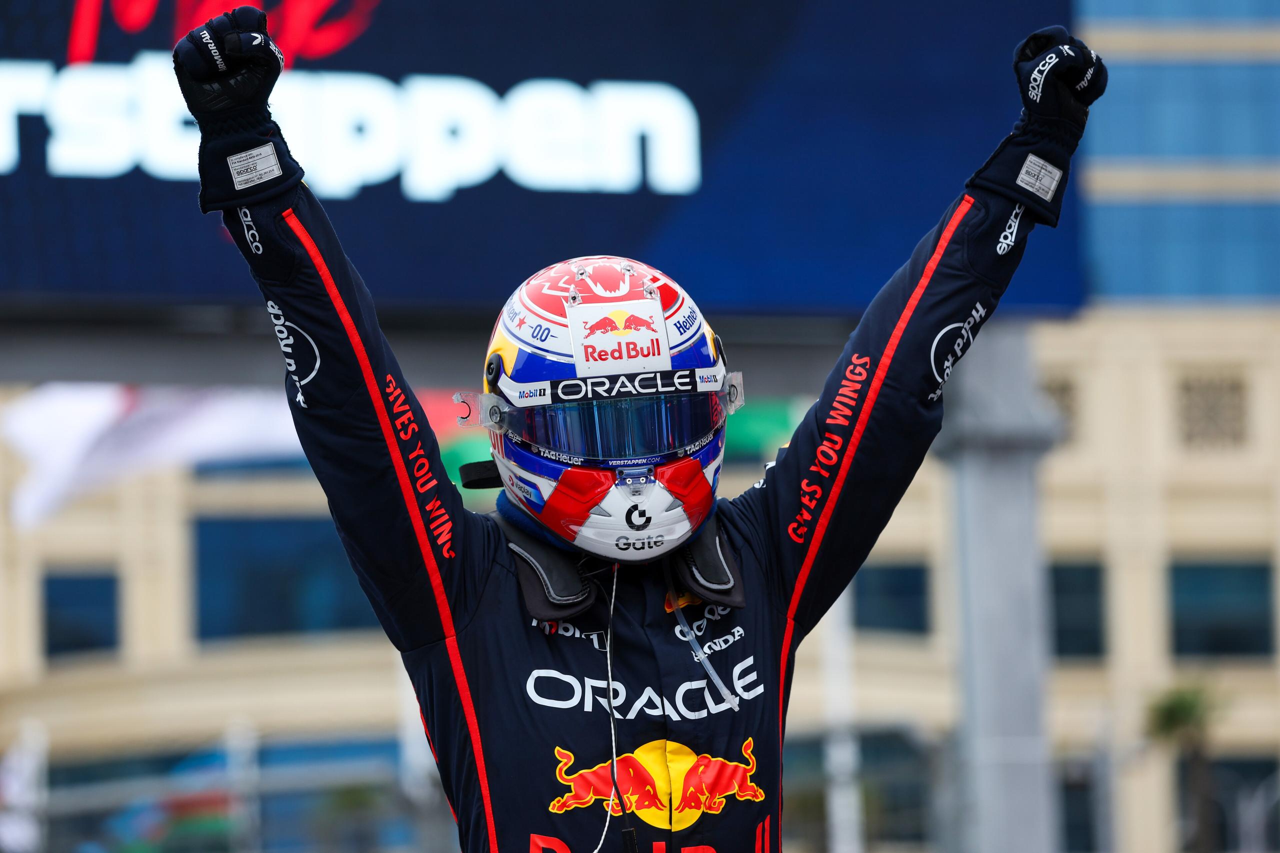 Verstappen, souverain incontesté dans les rues d’Azerbaïdjan - Crédit photo : Red Bull Content Pool - Getty Images