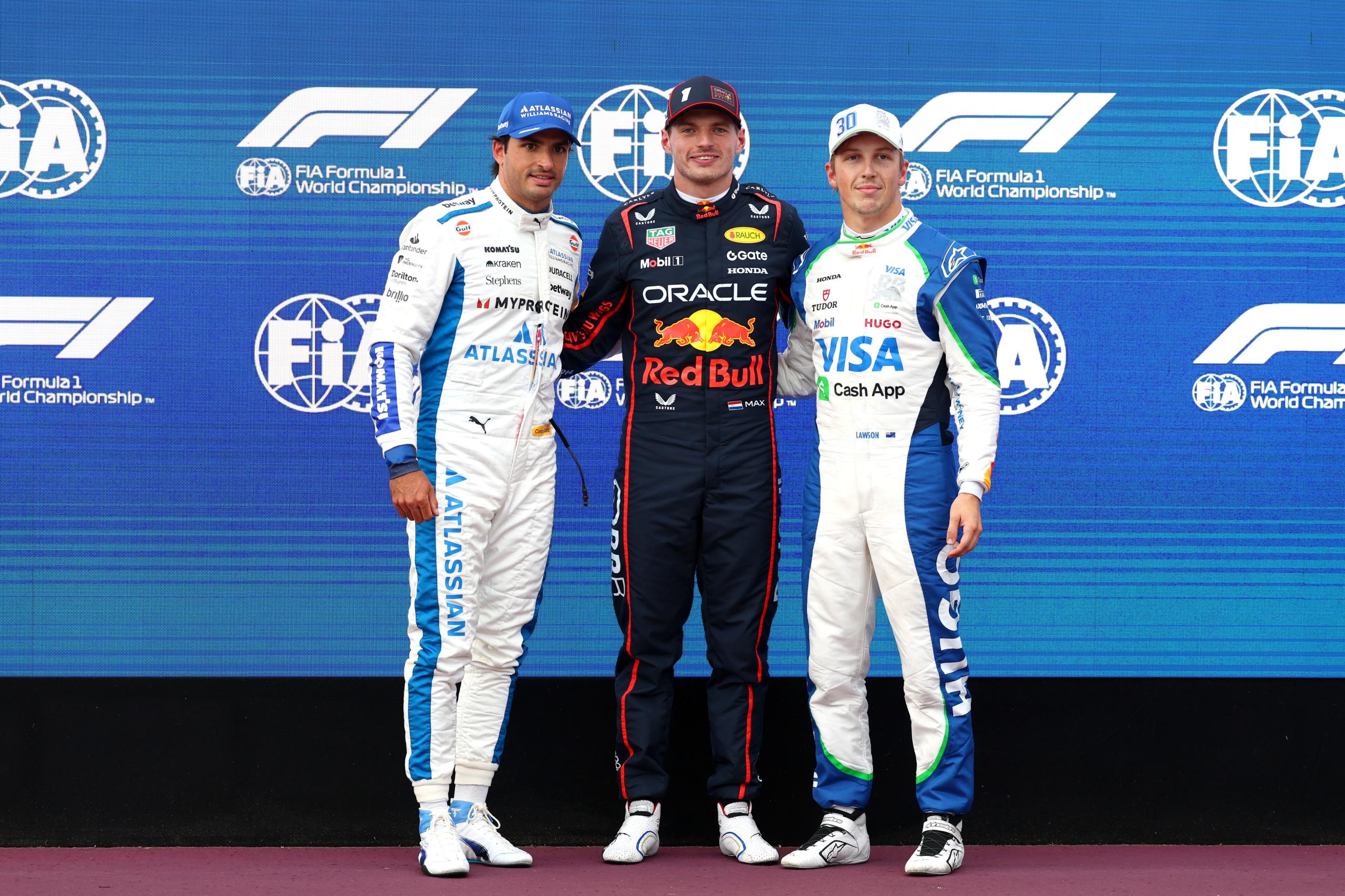 Chaos en qualifs à Bakou : Verstappen arrache la pole position à Sainz - Crédit photo : Red Bull Content Pool - Getty Images