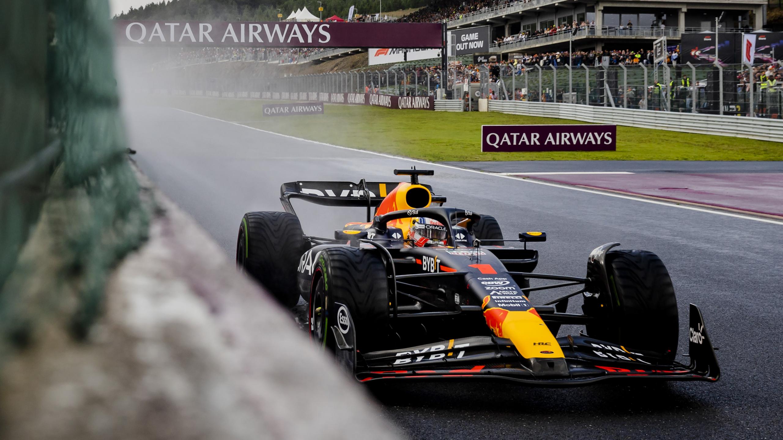Verstappen a été le plus rapide des qualifs en Belgique, devant Leclerc, Pérez et Hamilton - Crédit photo : F1