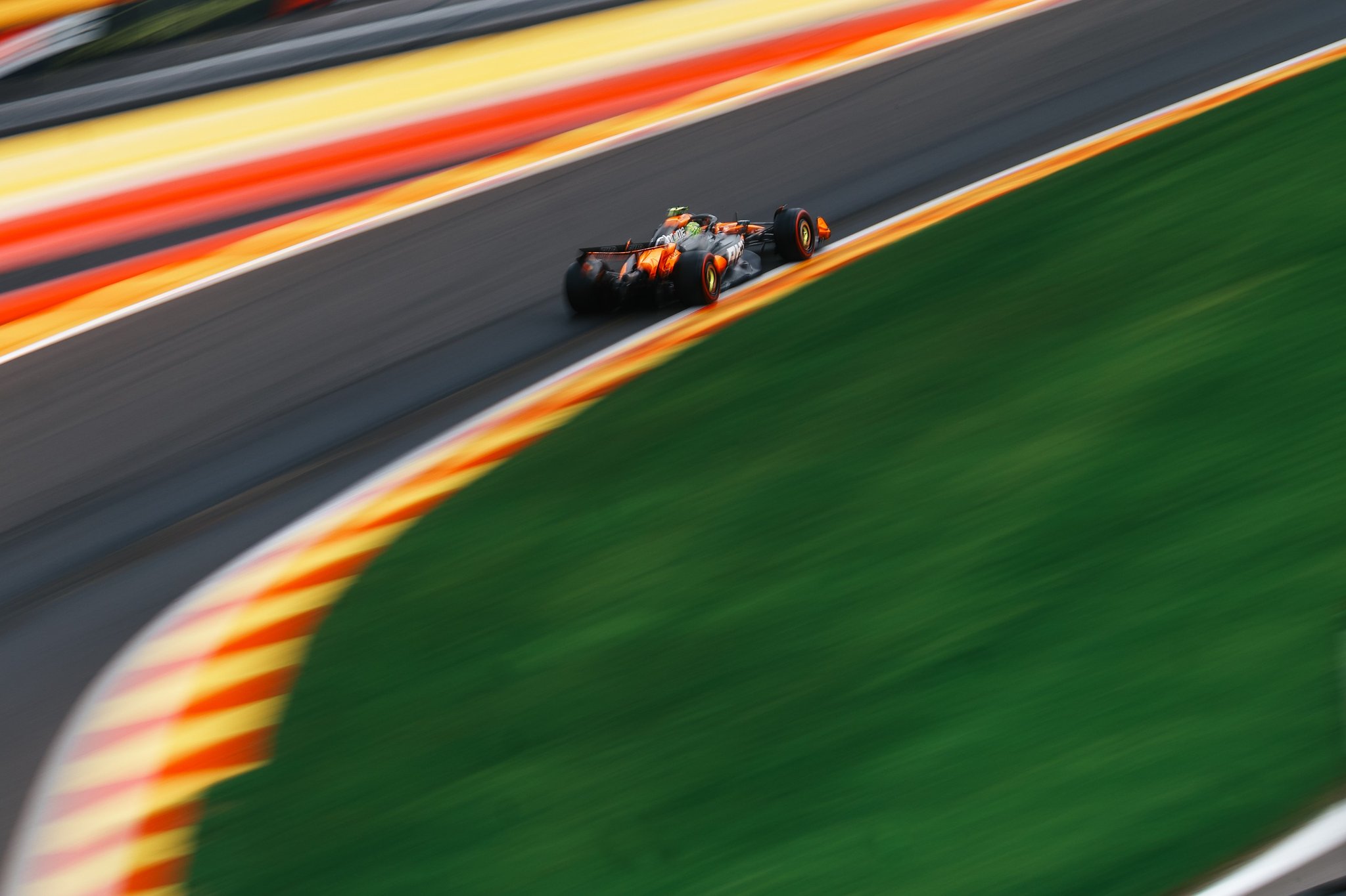 Norris décroche la pole à Spa devant Piastri et Leclerc - Crédit photo : McLaren Racing via X
