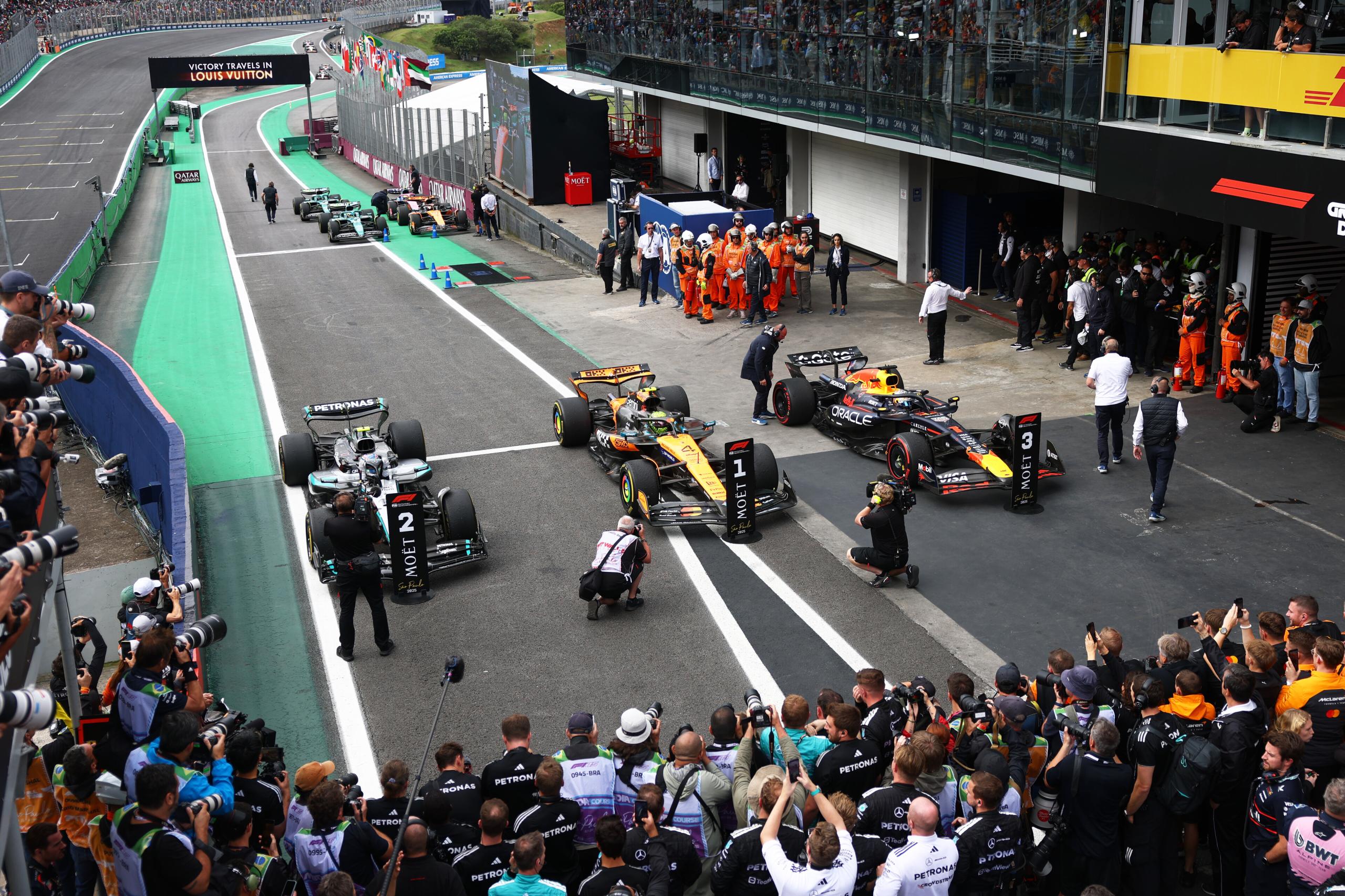 Norris s’impose à Interlagos, Antonelli résiste à Verstappen - Crédit photo : Red Bull Content Pool - Getty Images