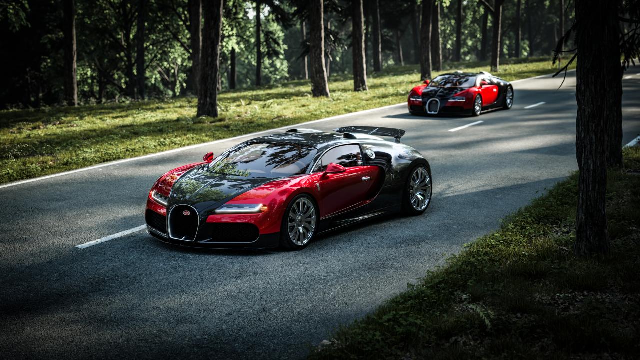Bugatti F.K.P. Hommage : la Veyron réinterprétée en hommage à Piëch - Crédit photo : Bugatti
