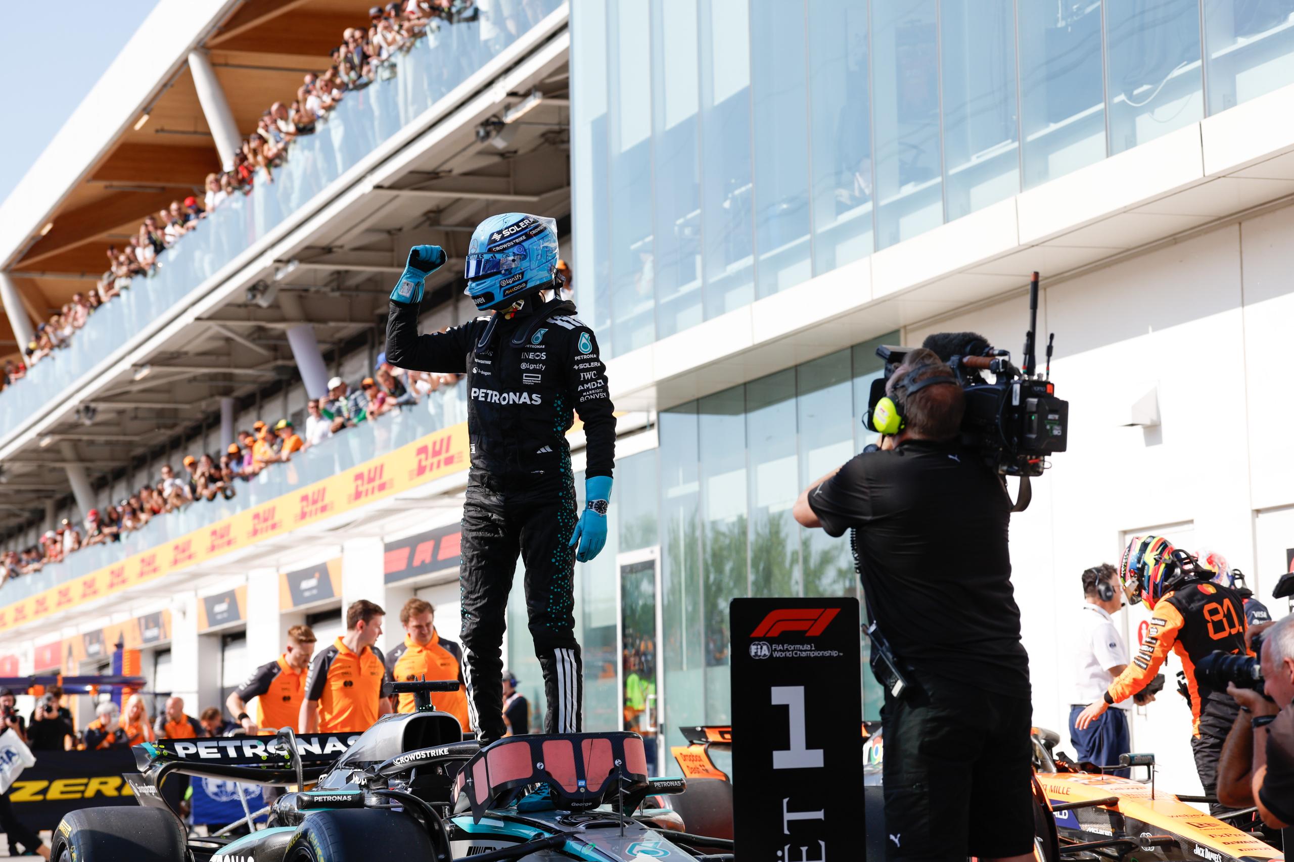 Russell en pole à Montréal devant Verstappen et Piastri - Crédit photo : Jiri Krenek / Mercedes-AMG F1
