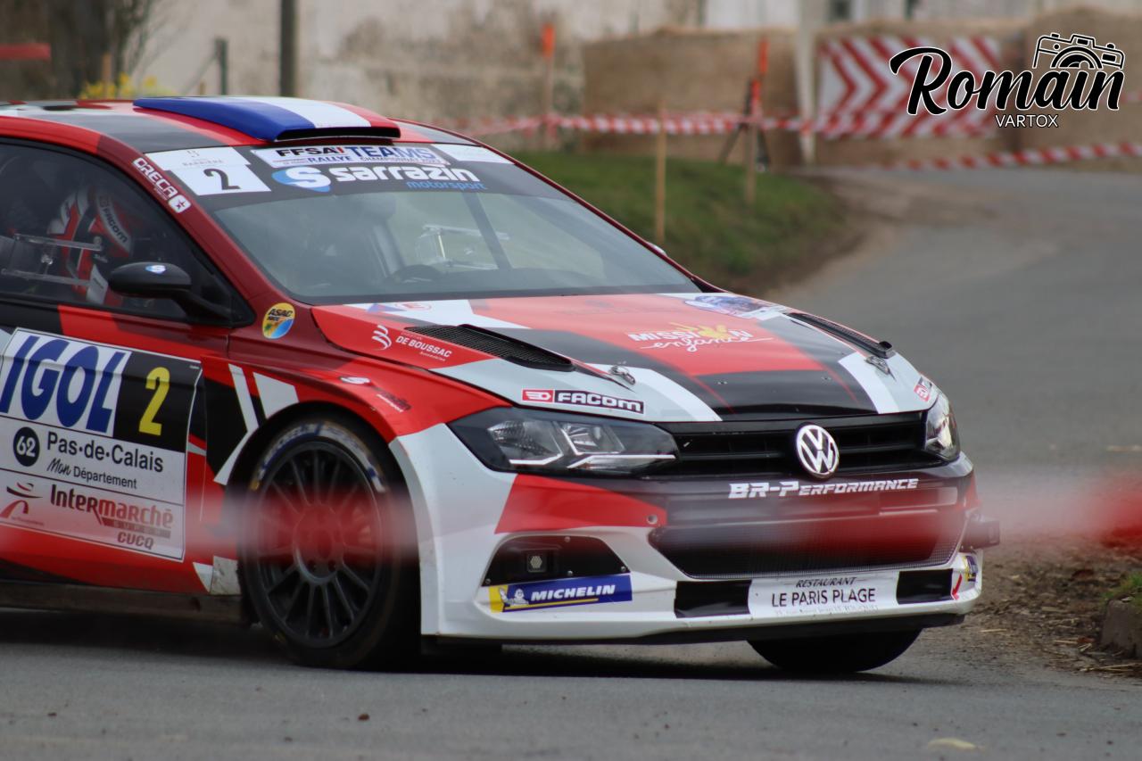 Rallye du Touquet 2023, un début de saison réussi pour Nicolas Ciamin - Crédit photo : Romain Vartox