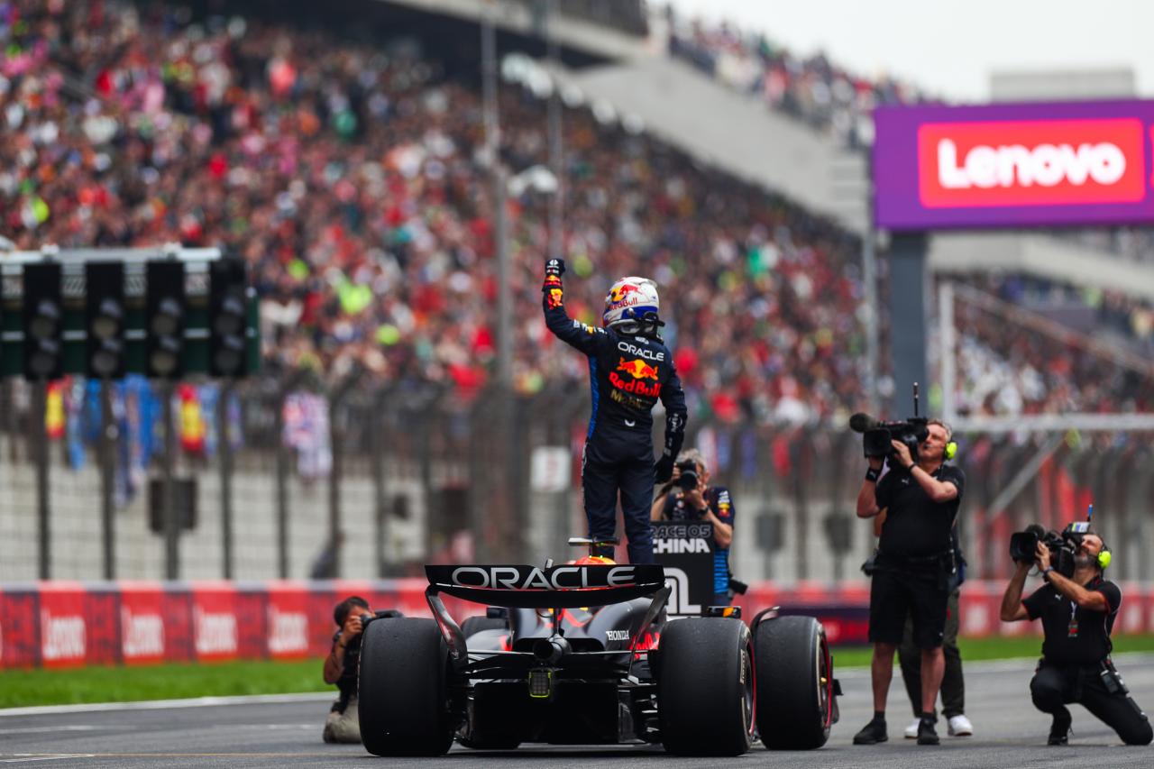 Verstappen l’emporte à Shanghai devant Norris et Pérez - Crédit photo : Red Bull Content Pool - Getty Images