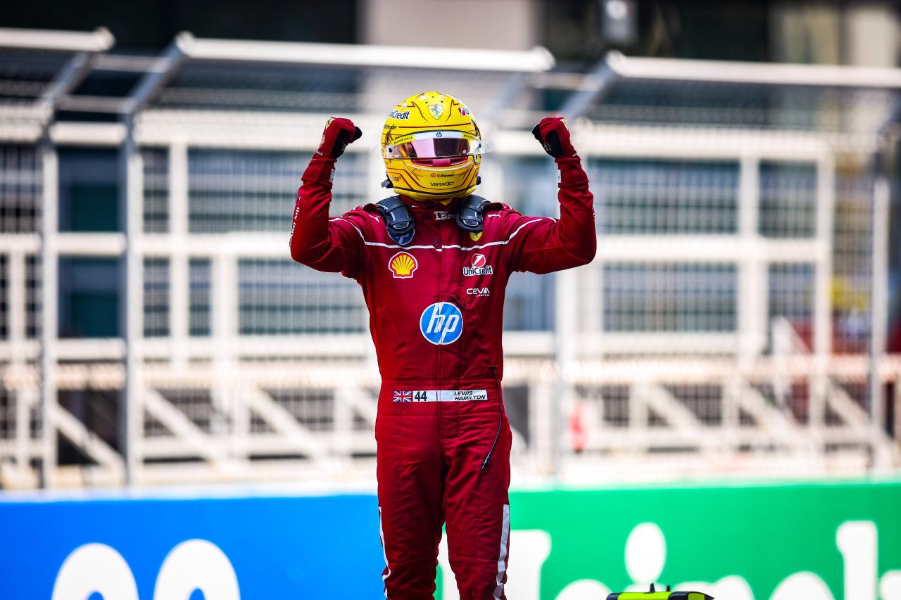 Hamilton impérial en Chine au premier Sprint de 2025 - Crédit photo : Scuderia Ferrari