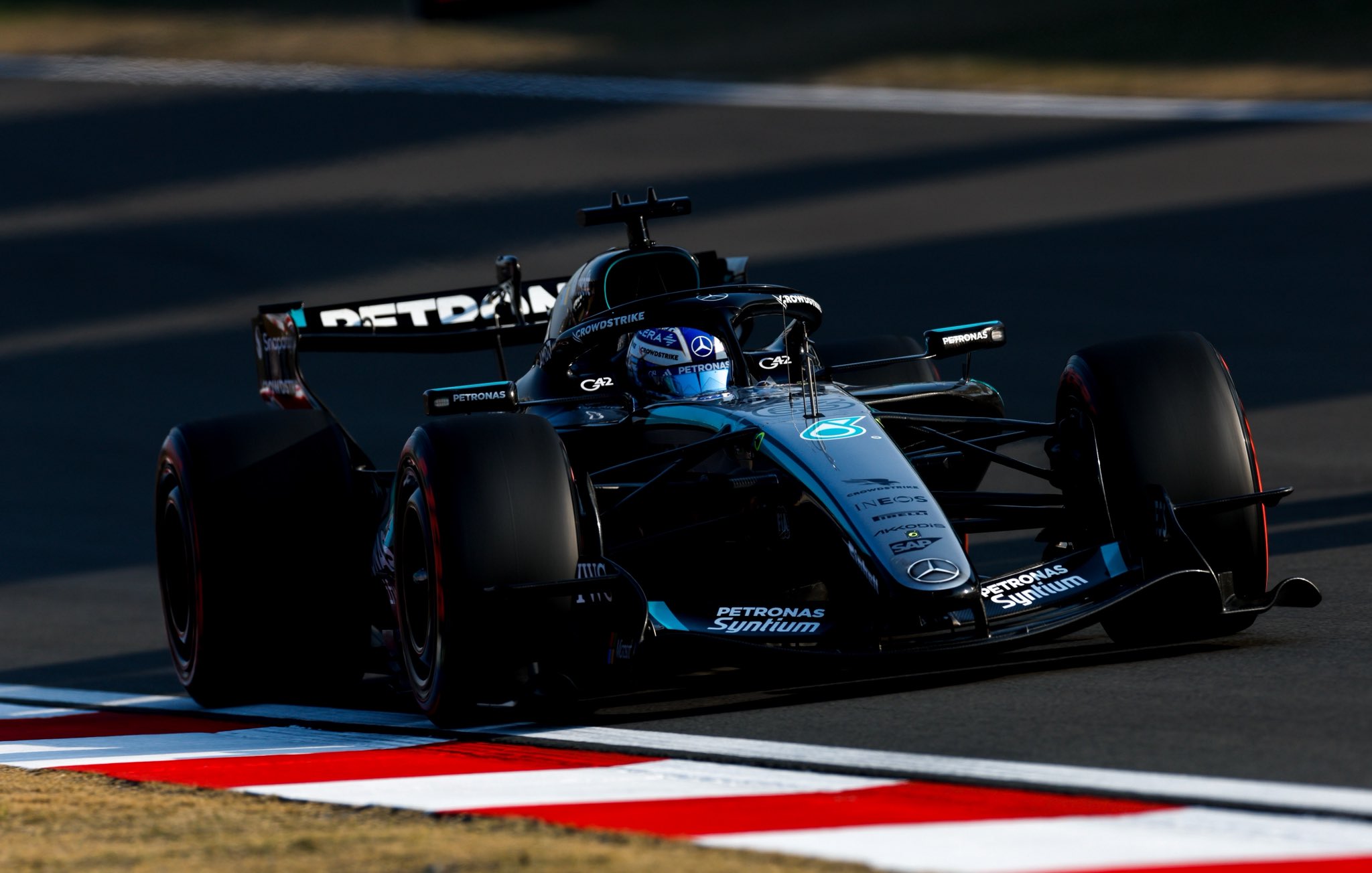 Russell remporte le Sprint en Chine devant les Ferrari - Crédit photo : Mercedes-AMG F1