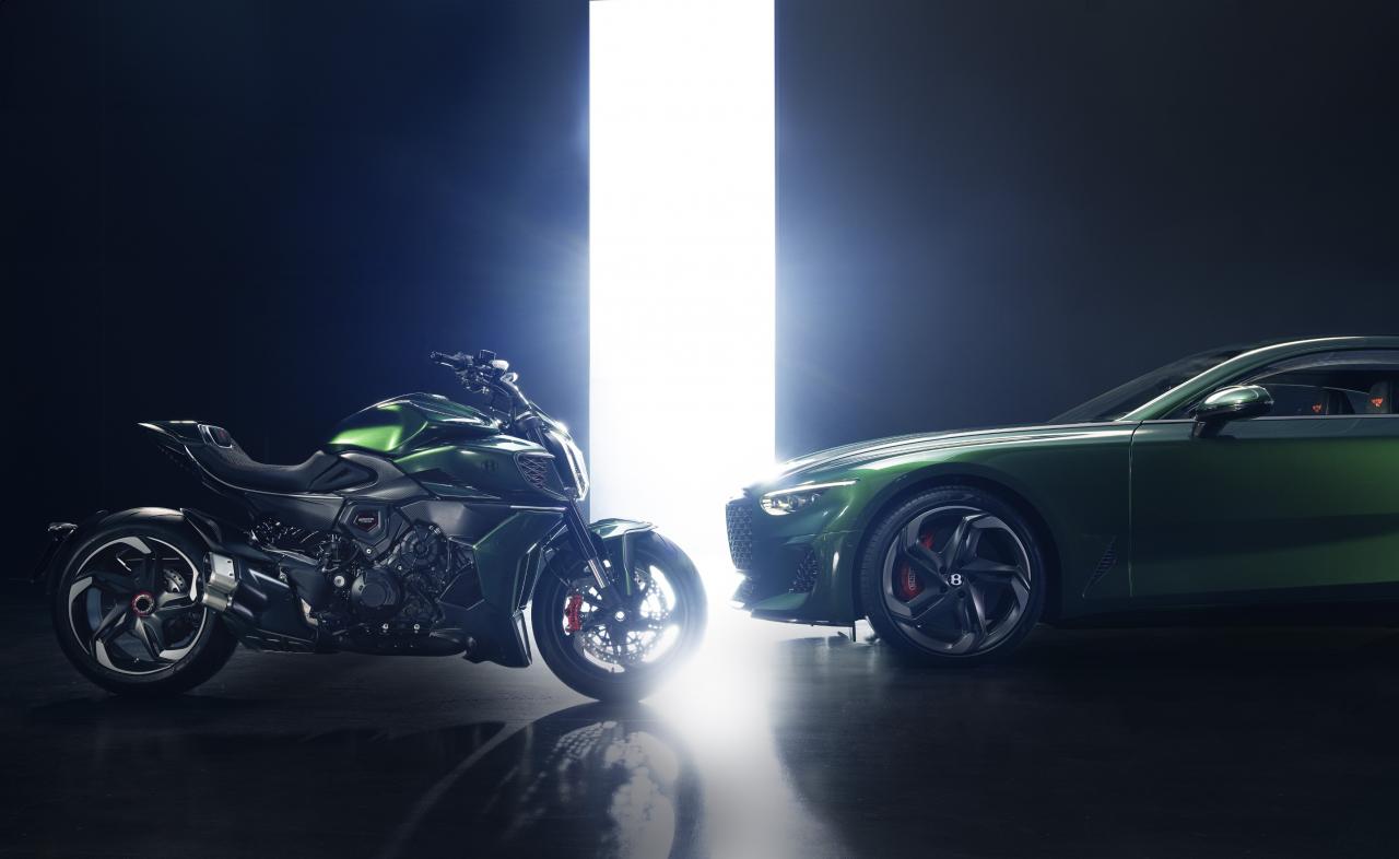 Diavel, Batur et Mulliner, alliance de prestige pour Bentley et Ducati