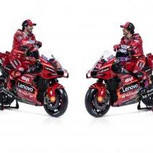 Ducati Lenovo Team montre son bolide écarlate pour 2023 - Crédit photo : Ducati Lenovo Team