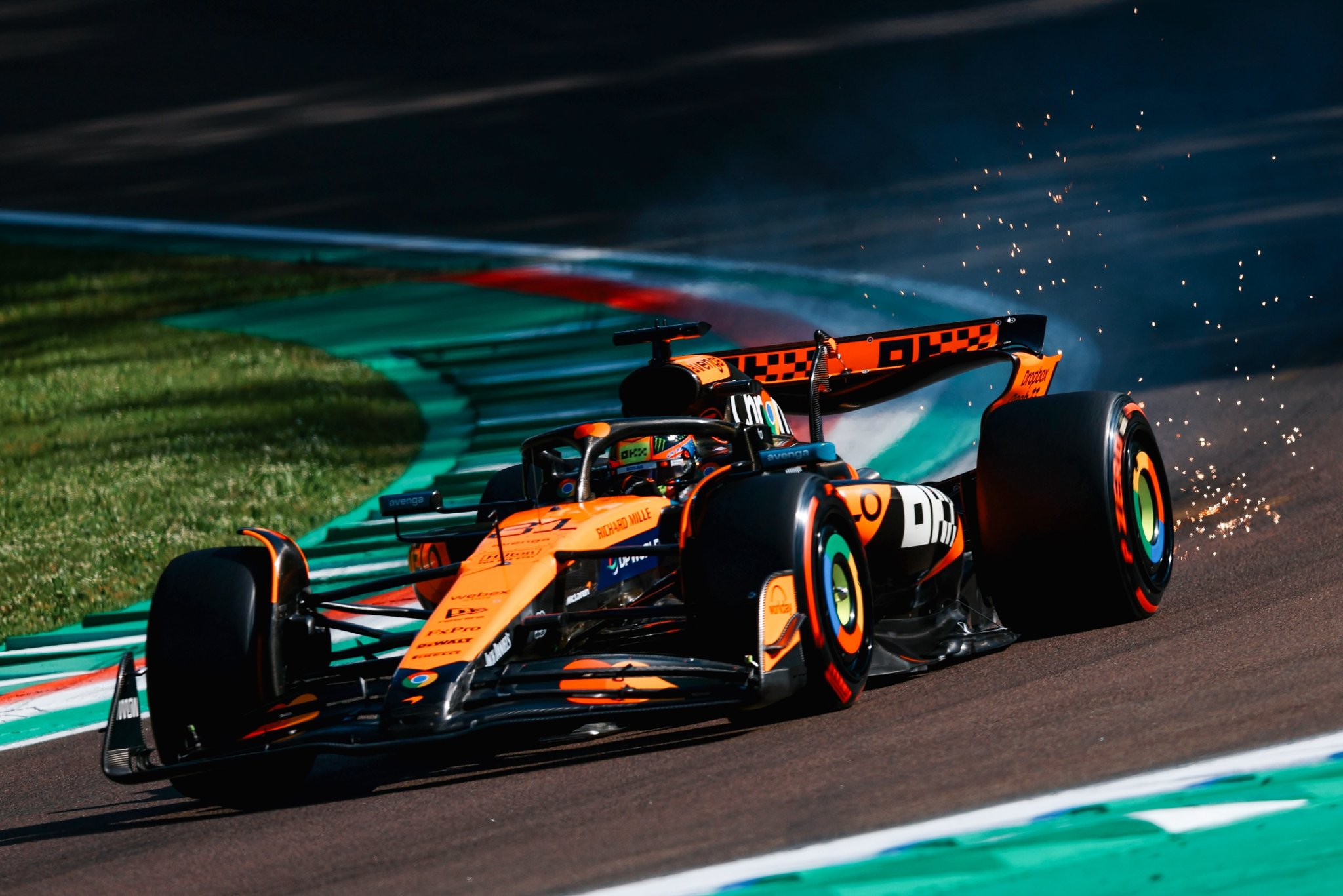 Piastri en pole à Imola, Ferrari hors du top 10 - Crédit photo : McLaren Racing