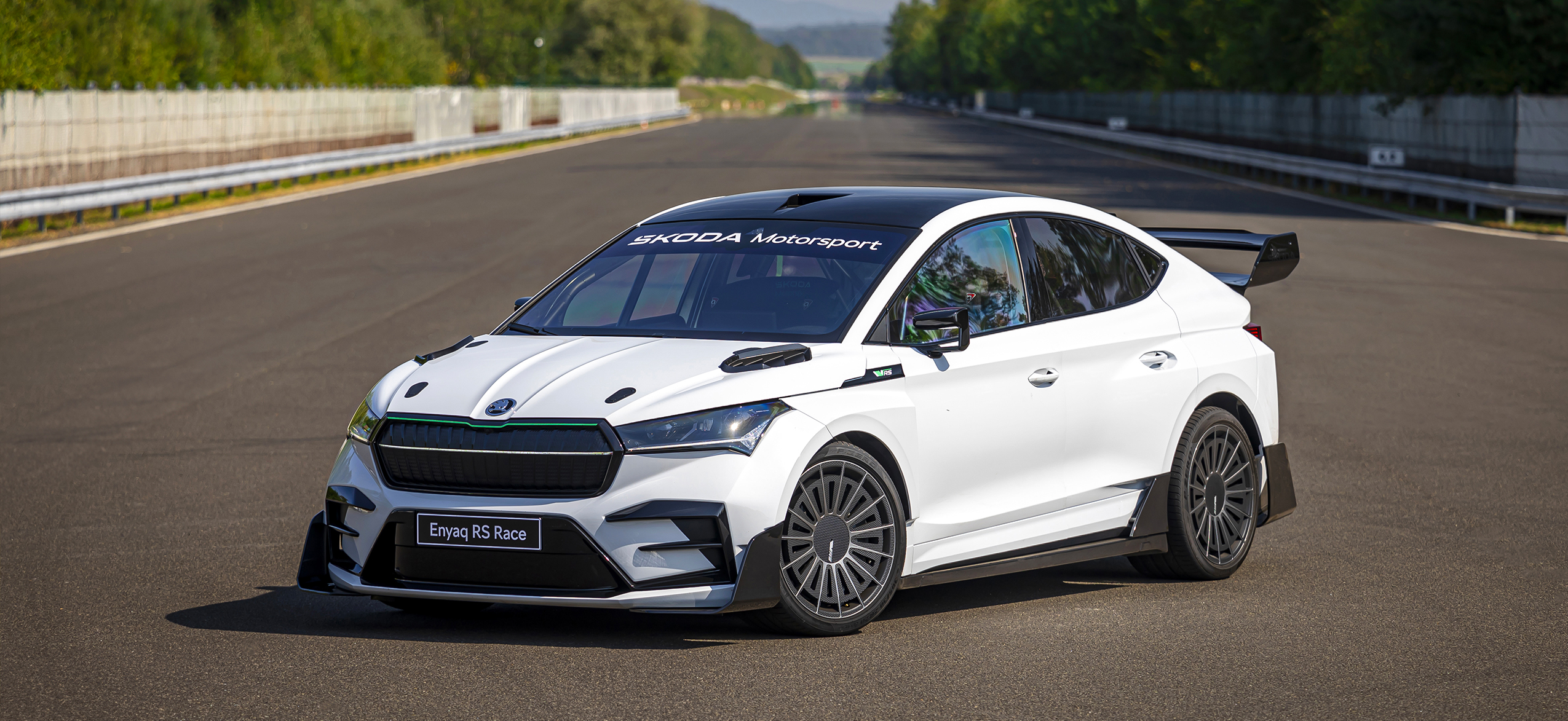 Škoda Enyaq RS Race : un concept qui a la niaque - Crédit photo : Škoda