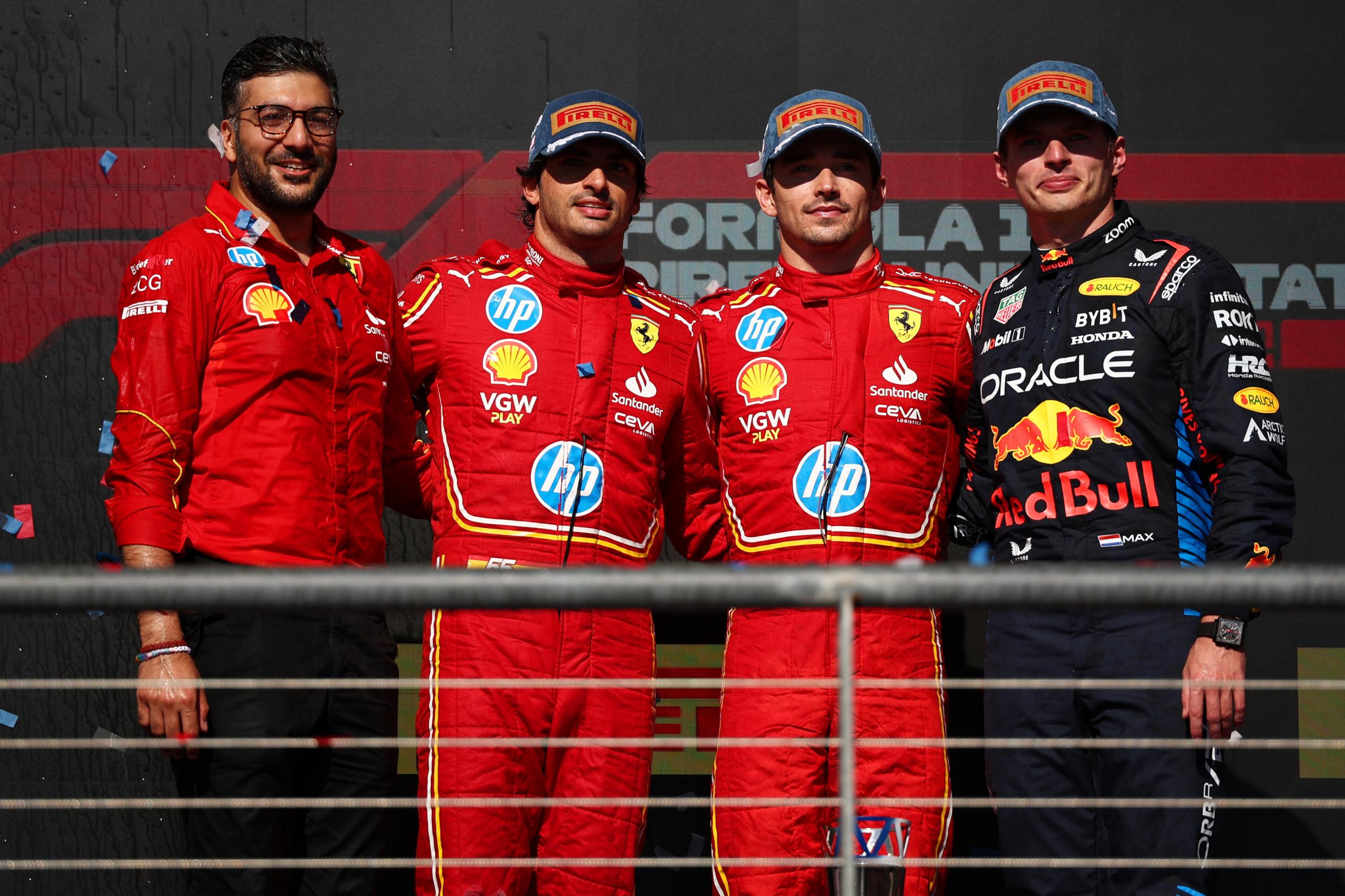 Leclerc triomphe et signe un doublé Ferrari à Austin - Crédit photo : Red Bull Content Pool - Getty Images