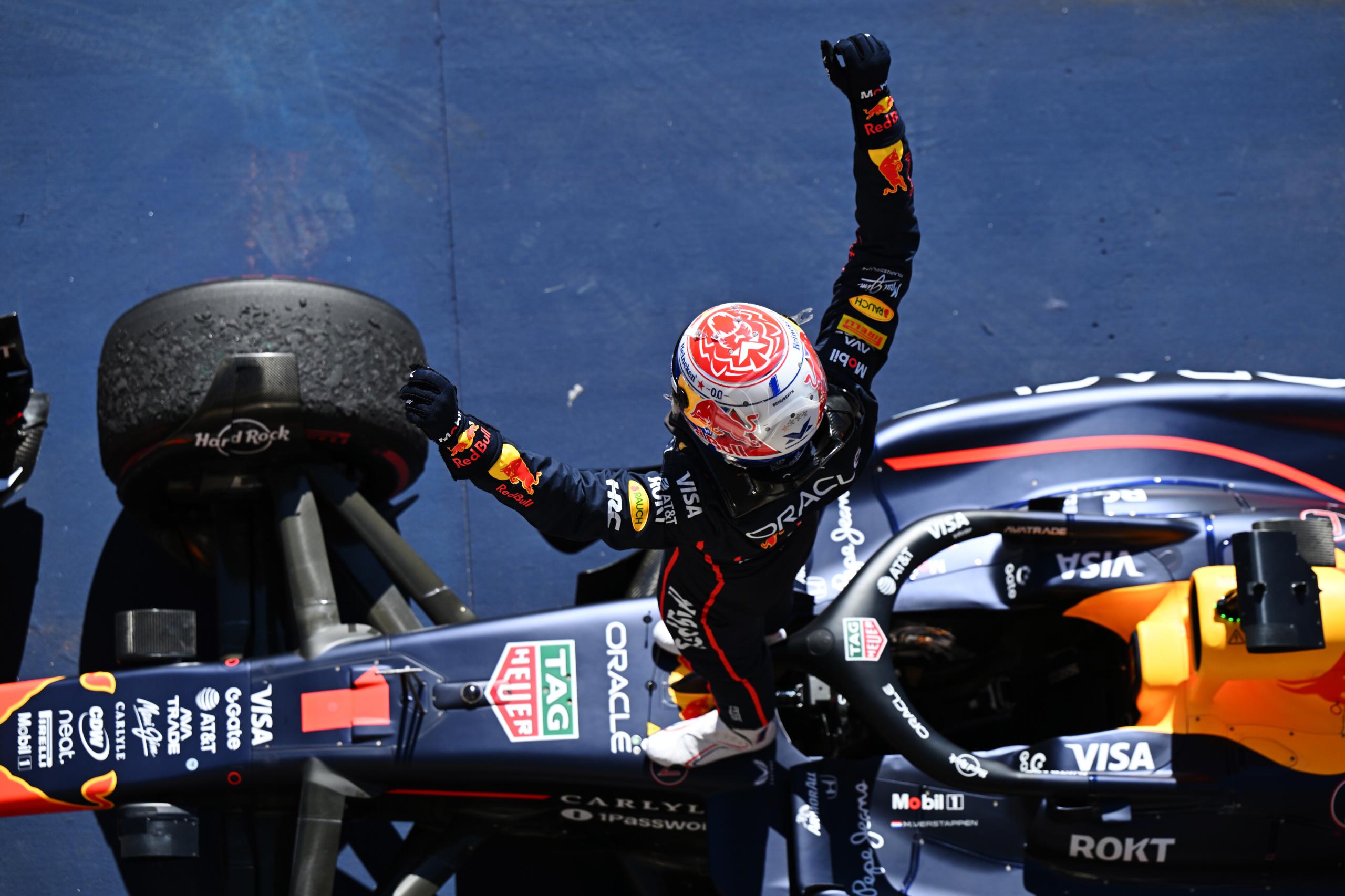 Verstappen domine aux États-Unis devant Norris et Leclerc - Crédit photo : Red Bull Content Pool - Getty Images