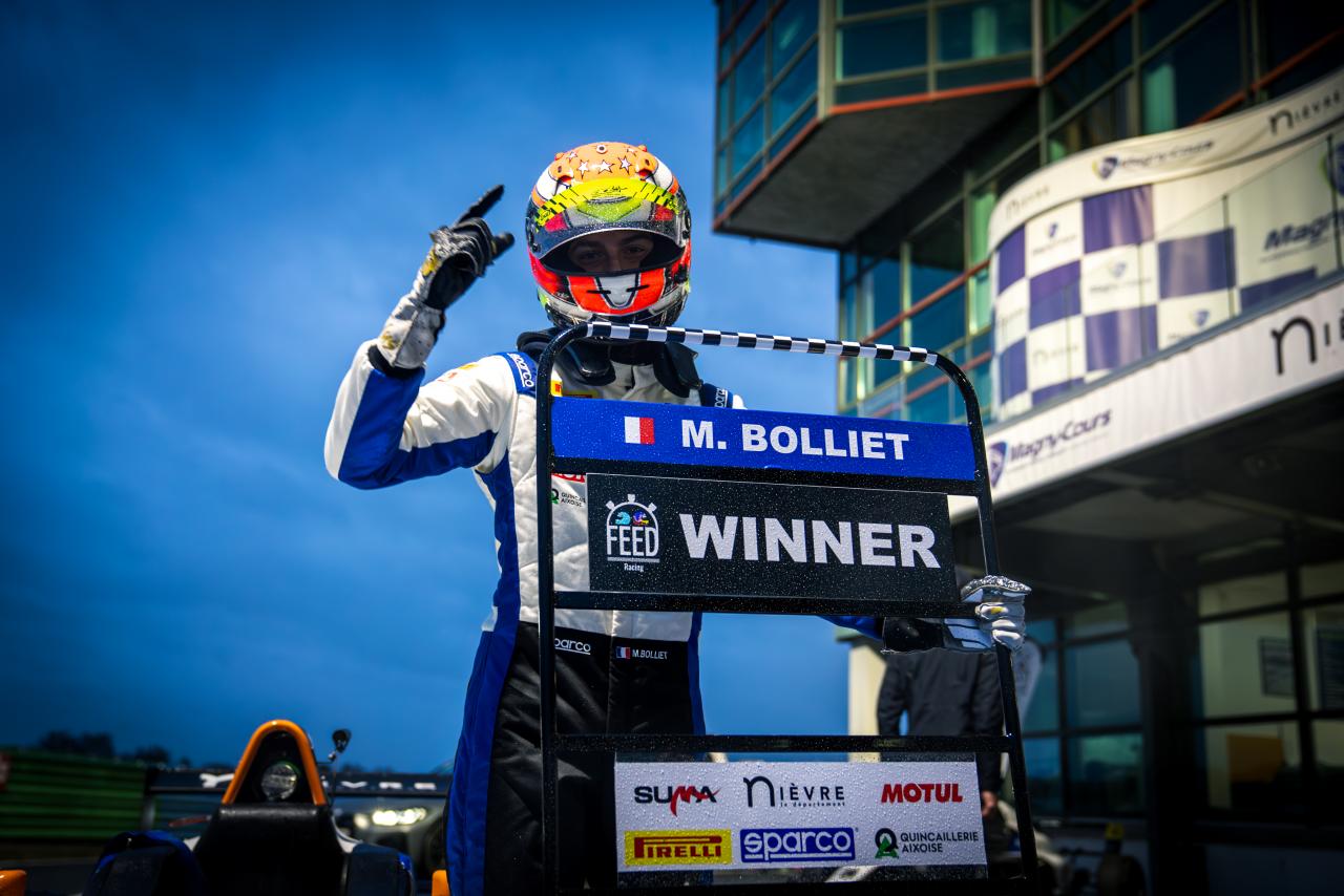 Malo Bolliet triomphe au Volant F4 FEED Racing 2024 - Crédit photo : FEED Racing