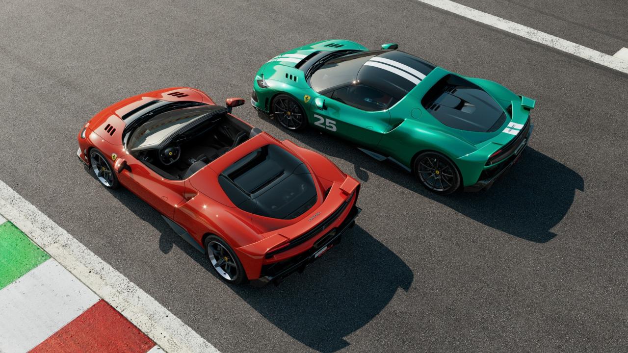 Ferrari 296 Speciale et 296 Speciale A : le V6 hybride à son apogée - Crédit photo : Ferrari