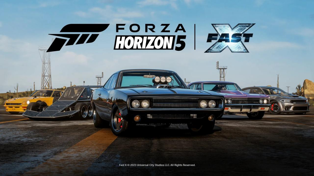 Les caisses Fast and Furious de Baboulinet dans Forza Horizon 5 - Crédit photo : Forza