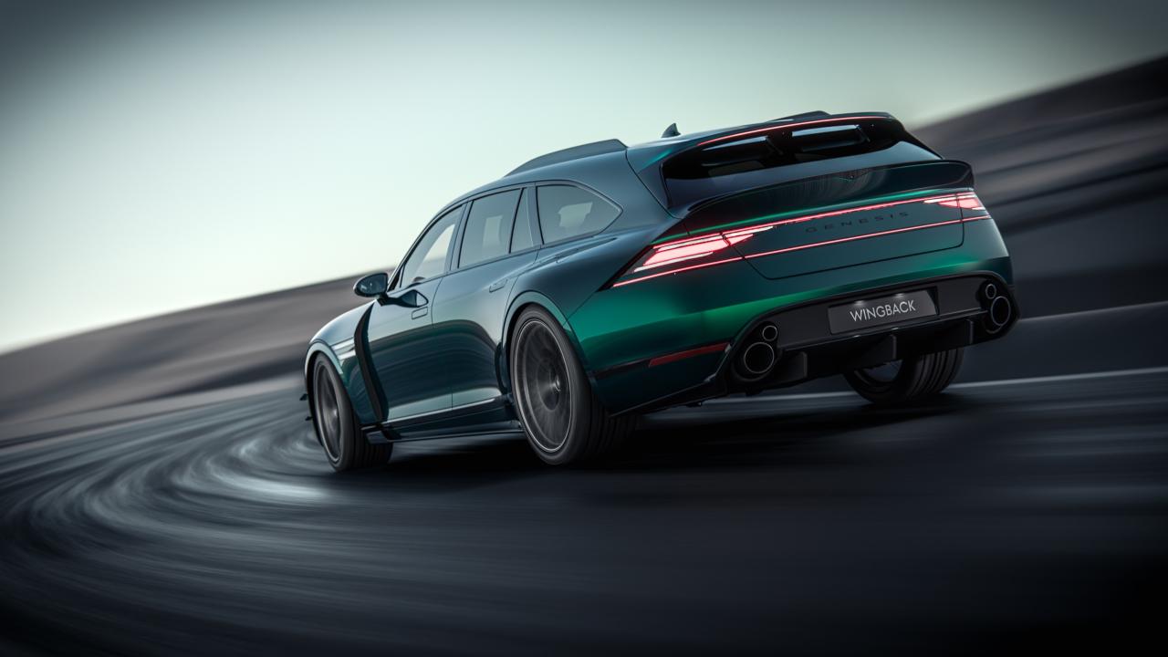 Genesis G90 Wingback Concept : ode coréenne au break haut de gamme - Crédit photo : Genesis