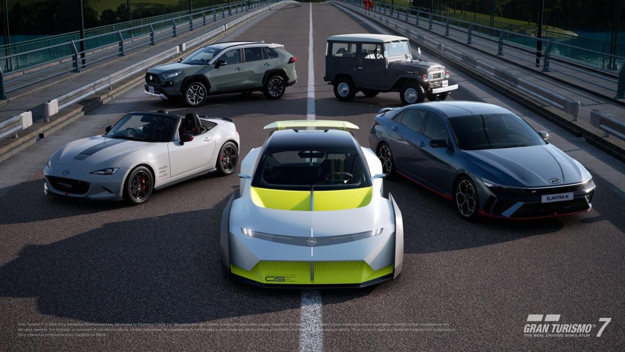 GT7 : 5 nouvelles voitures dans la mise à jour 1.63 - Crédit photo : Gran Turismo