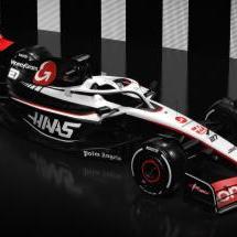 La livrée de la Haas VF-23 lance la saison 2023 de F1 - Crédit photo : Haas