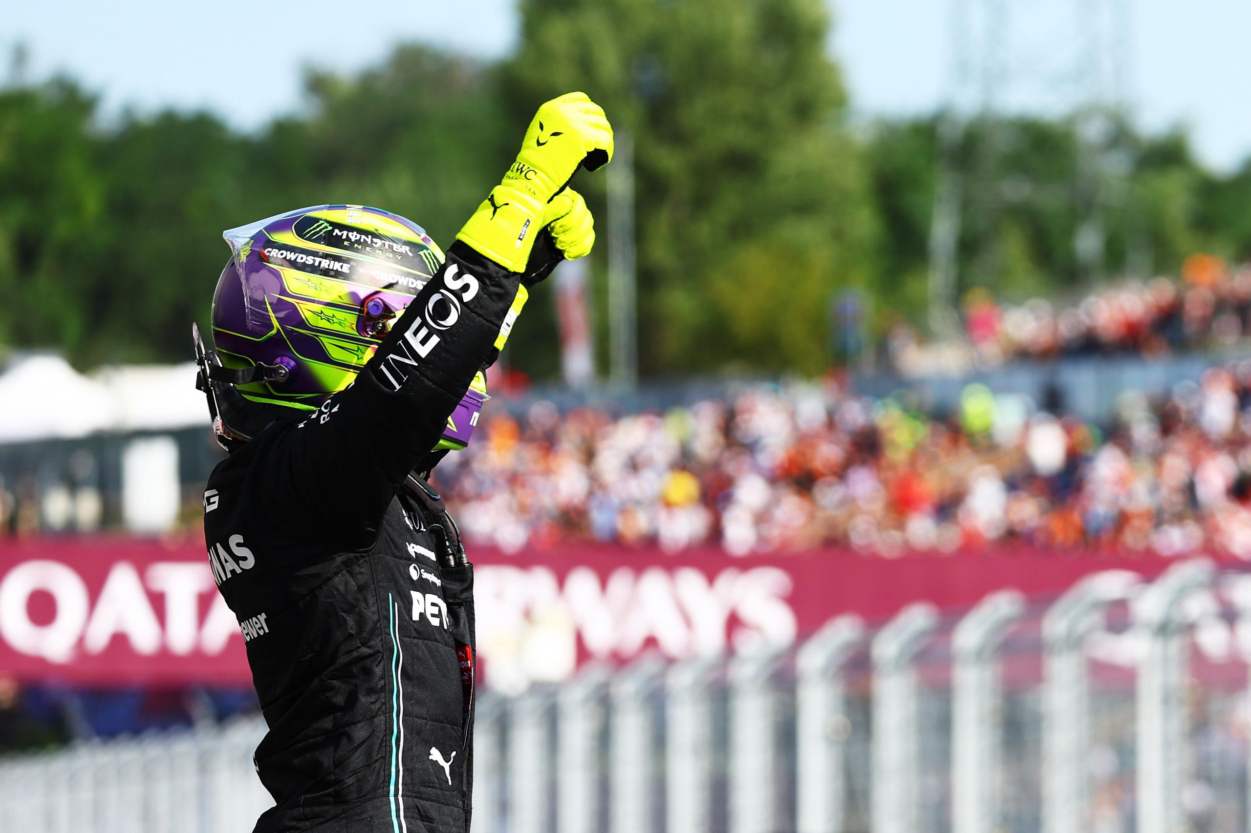 En Hongrie, Hamilton décroche sa 104e pole position, devant Verstappen et Norris - Crédit photo : Mercedes - Steve Etherington