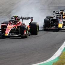 Les Red Bull de Verstappen et Pérez s'imposent à Monza devant les Ferrari de Sainz et Leclerc - Crédit photo : Red Bull Content Pool