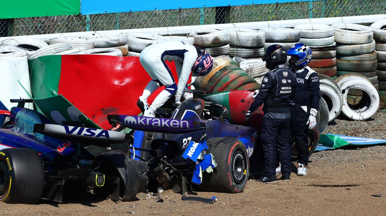 Crash au Japon : Albon et Ricciardo s'expriment, Williams accuse le coup - Crédit photo : F1