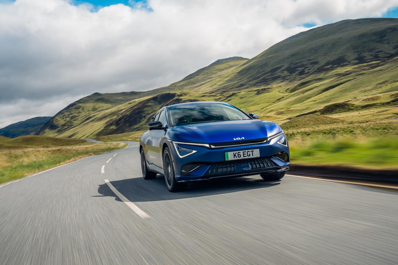 Kia EV6 GT 2025 : 641 ch, fausse boîte de vitesses et recharge éclair - Crédit photo : Kia