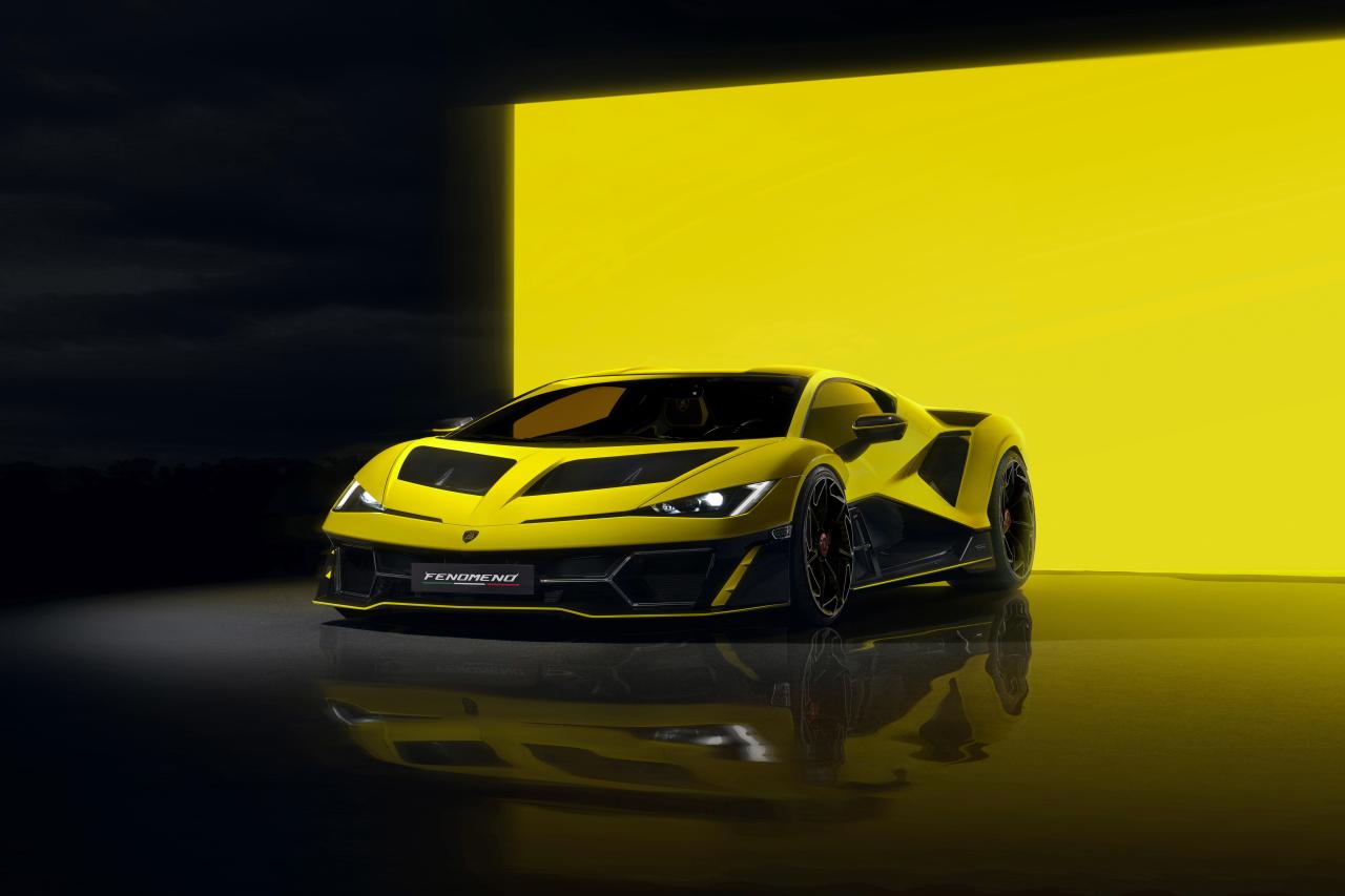 Lamborghini Fenomeno : série limitée V12 hybride de 1080 ch - Crédit photo : Lamborghini