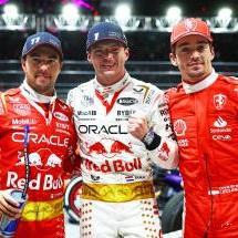Verstappen gagne devant Leclerc et Pérez sous les néons de Las Vegas - Crédit photo : Getty Images / Red Bull Content Pool
