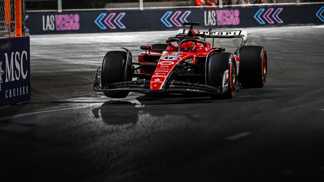 Leclerc triomphe et s'empare de la pole à Las Vegas, devançant Sainz et Verstappen - Crédit photo : Scuderia Ferrari
