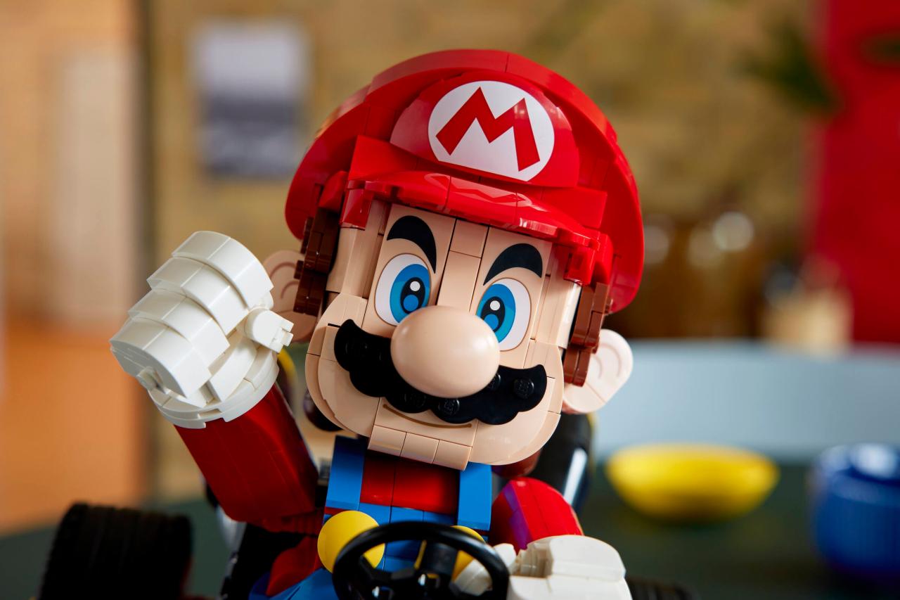 LEGO dévoile un Mario Kart à construire pour le Mario Day - Crédit photo : LEGO