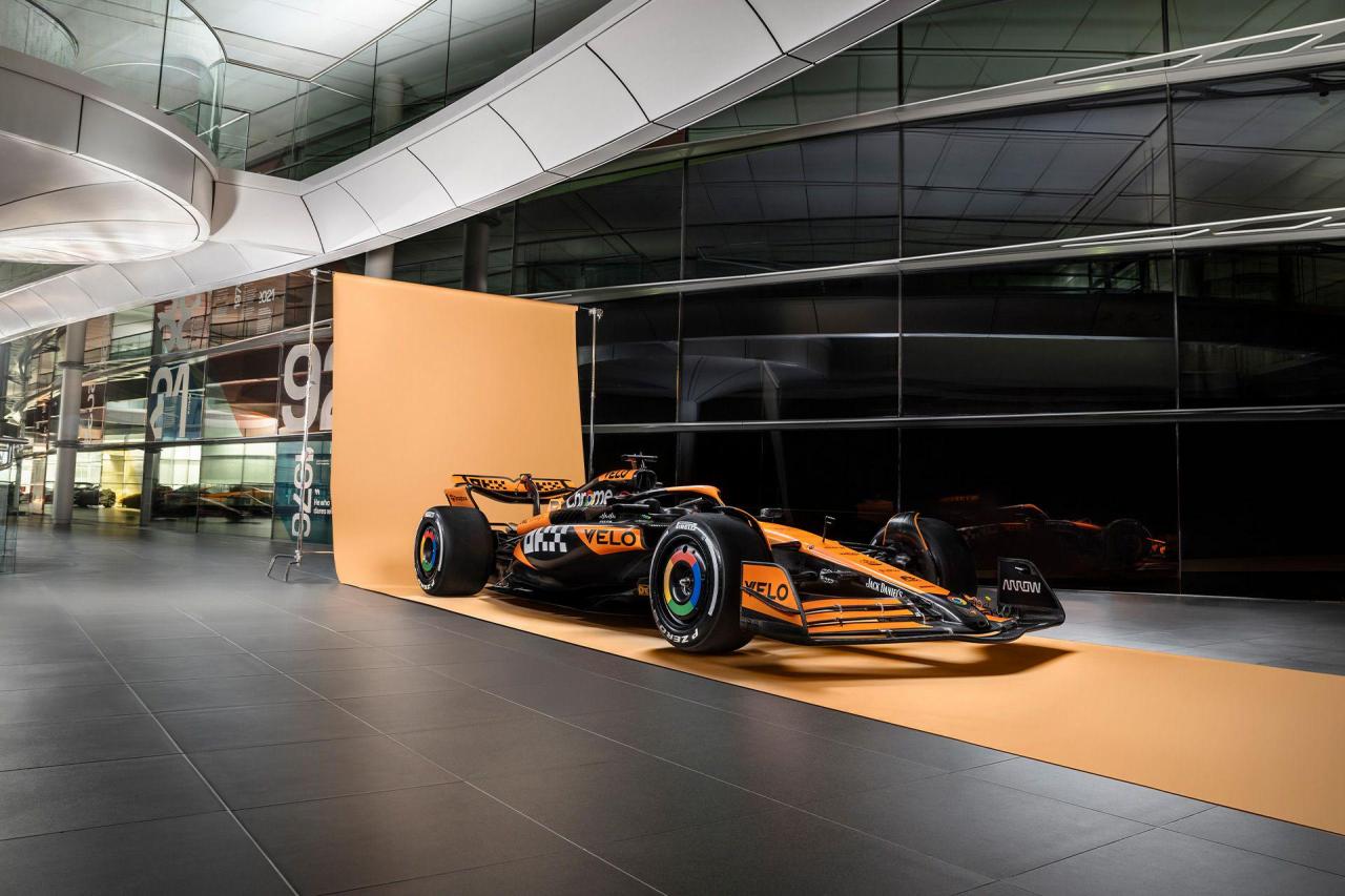 La McLaren MCL38 dévoilée pour lutter contre la F1 de Red Bull ! - Crédit photo : McLaren Racing