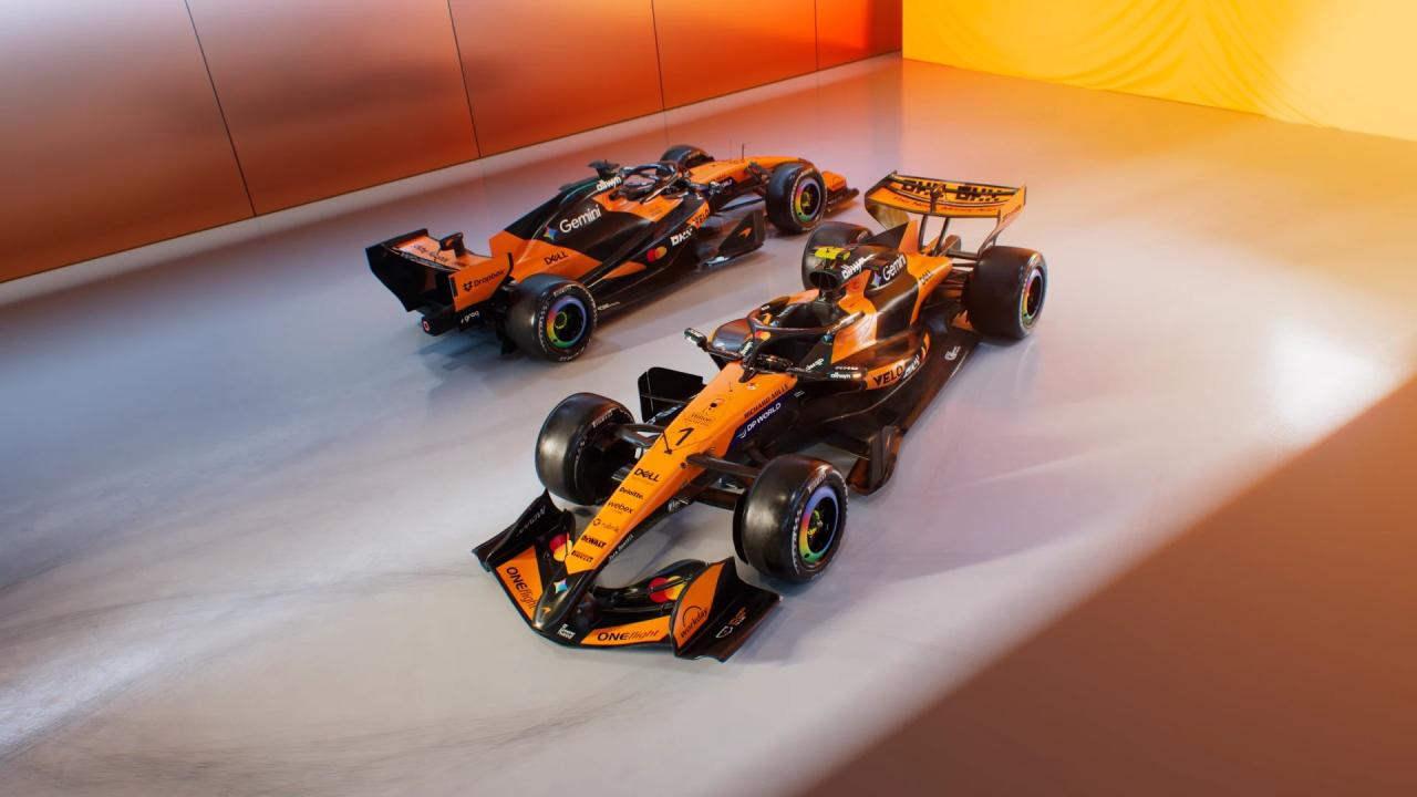 McLaren dévoile la livrée de la MCL40 pour la saison 2026 - Crédit photo : McLaren Racing