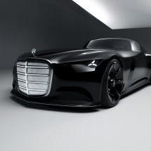 Mercedes Vision Iconic : la sculpture roulante du futur - Crédit photo : Mercedes-Benz AG