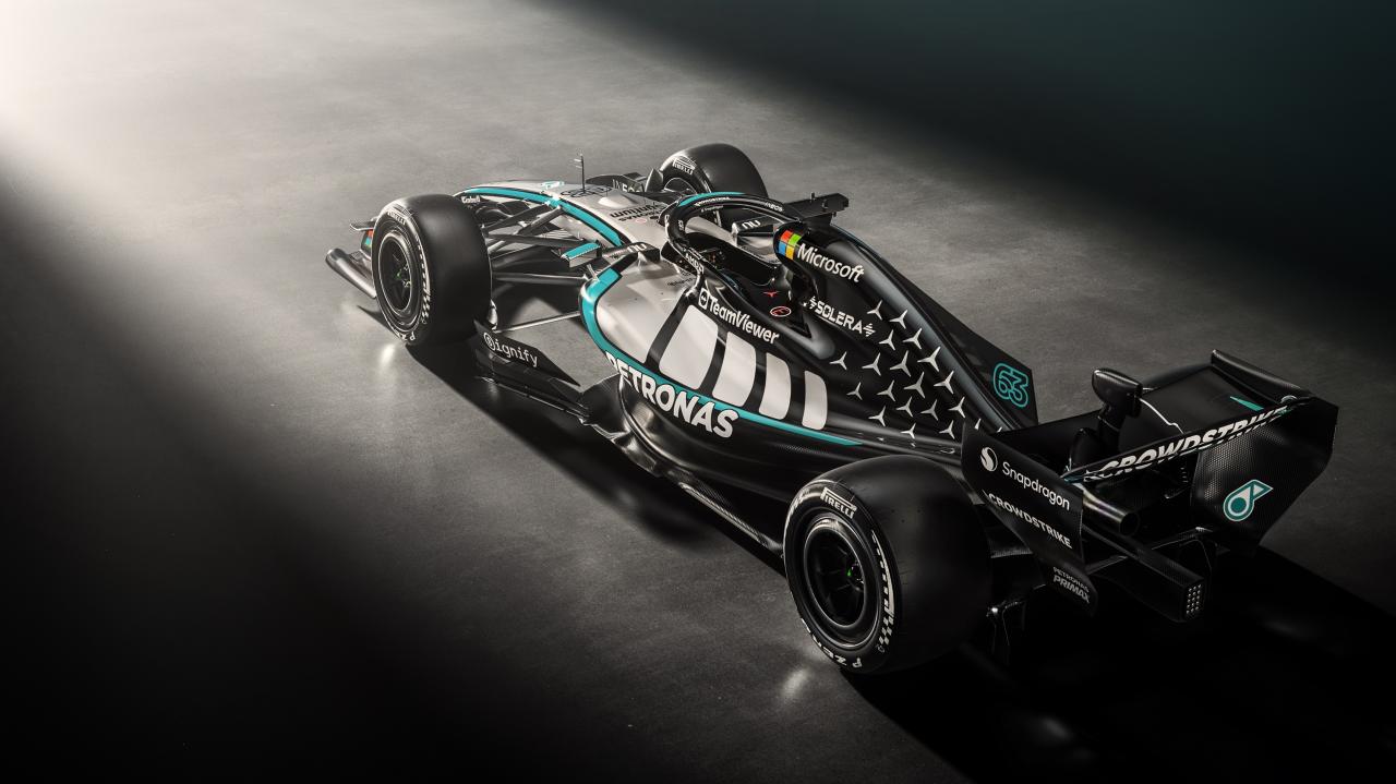 Mercedes dévoile les premières images de la W17 - Crédit photo : Mercedes-AMG F1
