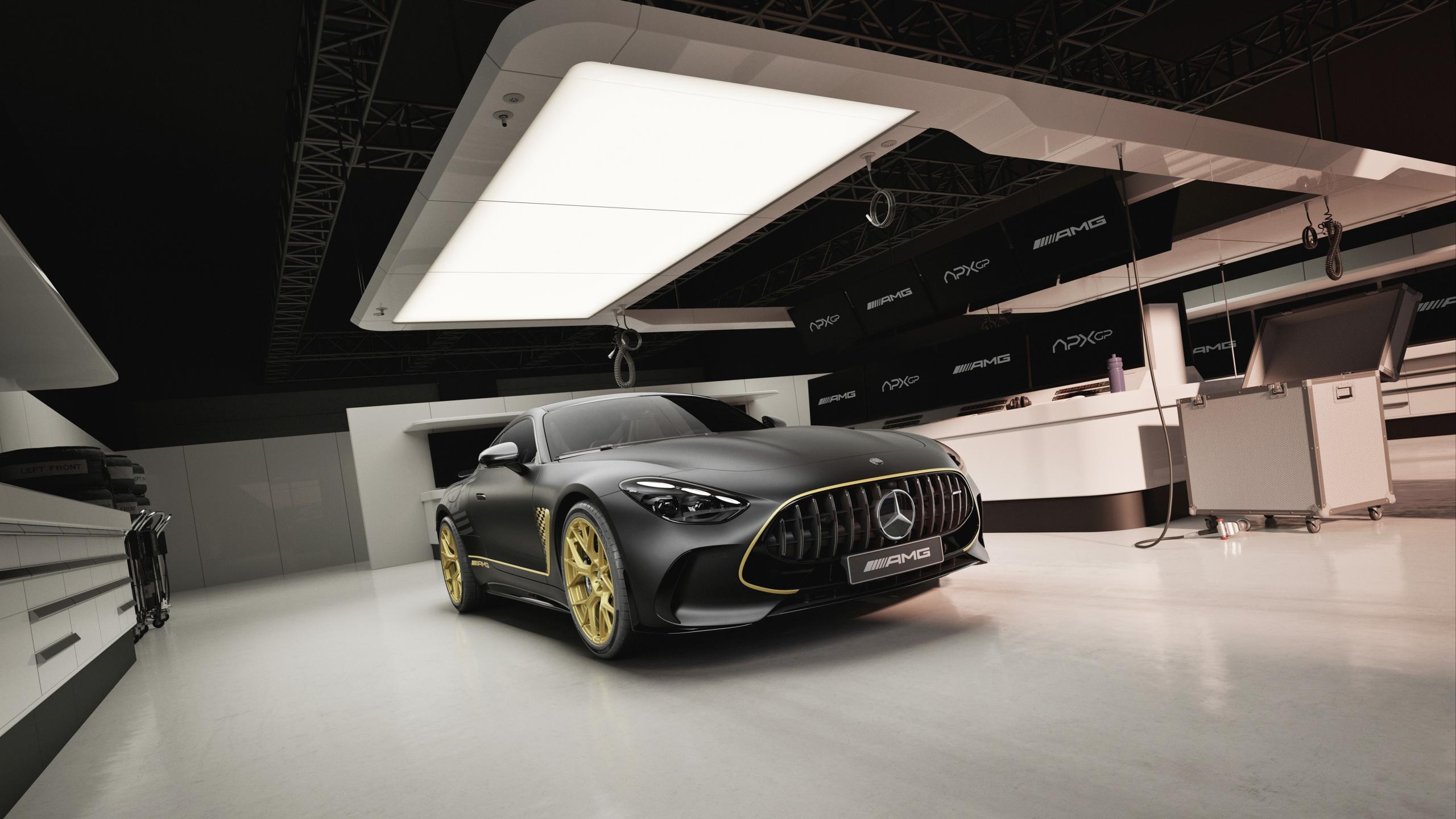Mercedes-AMG GT APXGP Edition : série limitée en lien avec le film F1 - Crédit photo : Mercedes