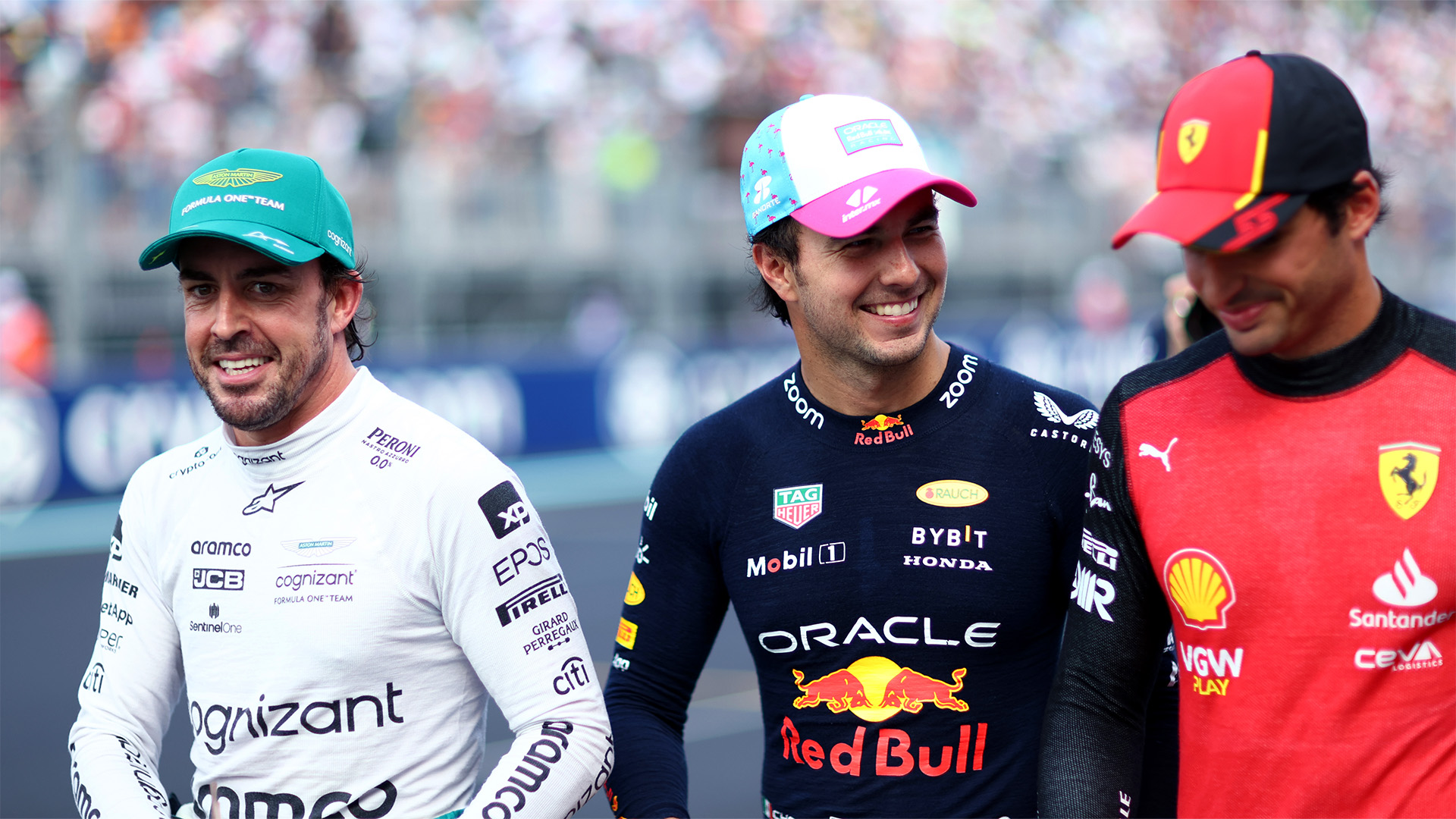 Trio hispanique de tête pour des qualifs mouvementées par Leclerc à Miami - Crédit photo : Red Bull Racing