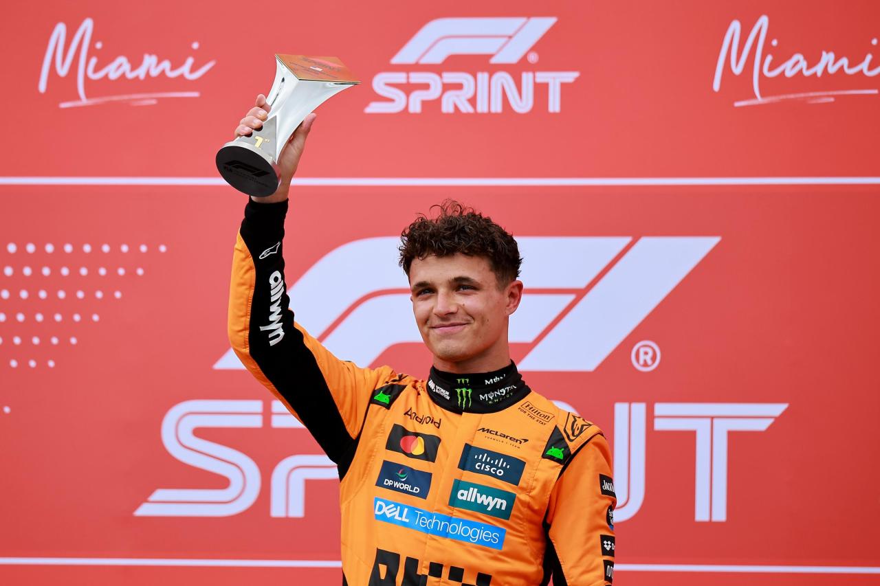 McLaren s’offre le doublé dans un Sprint mouvementé à Miami - Crédit photo : F1