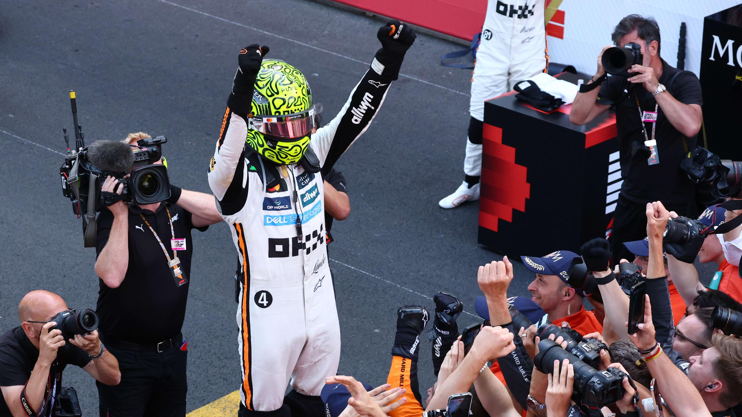 Norris résiste à Leclerc et remporte un duel tactique à Monaco - Crédit photo : Getty Images / F1