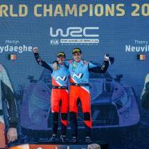 Neuville, enfin roi du WRC, et Toyota, maître des constructeurs - Crédit photo : Hyundai Motorsport