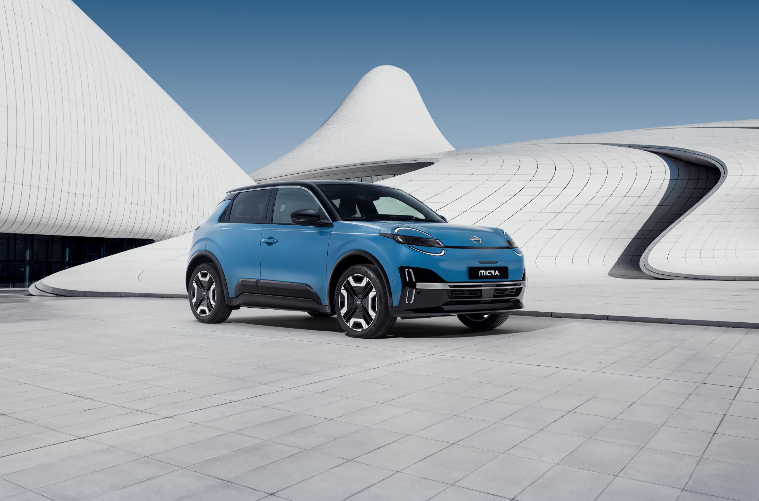 Nissan MICRA EV : elle cache une Renault 5 sous son capot - Crédit photo : Nissan / Sébastien Mauroy