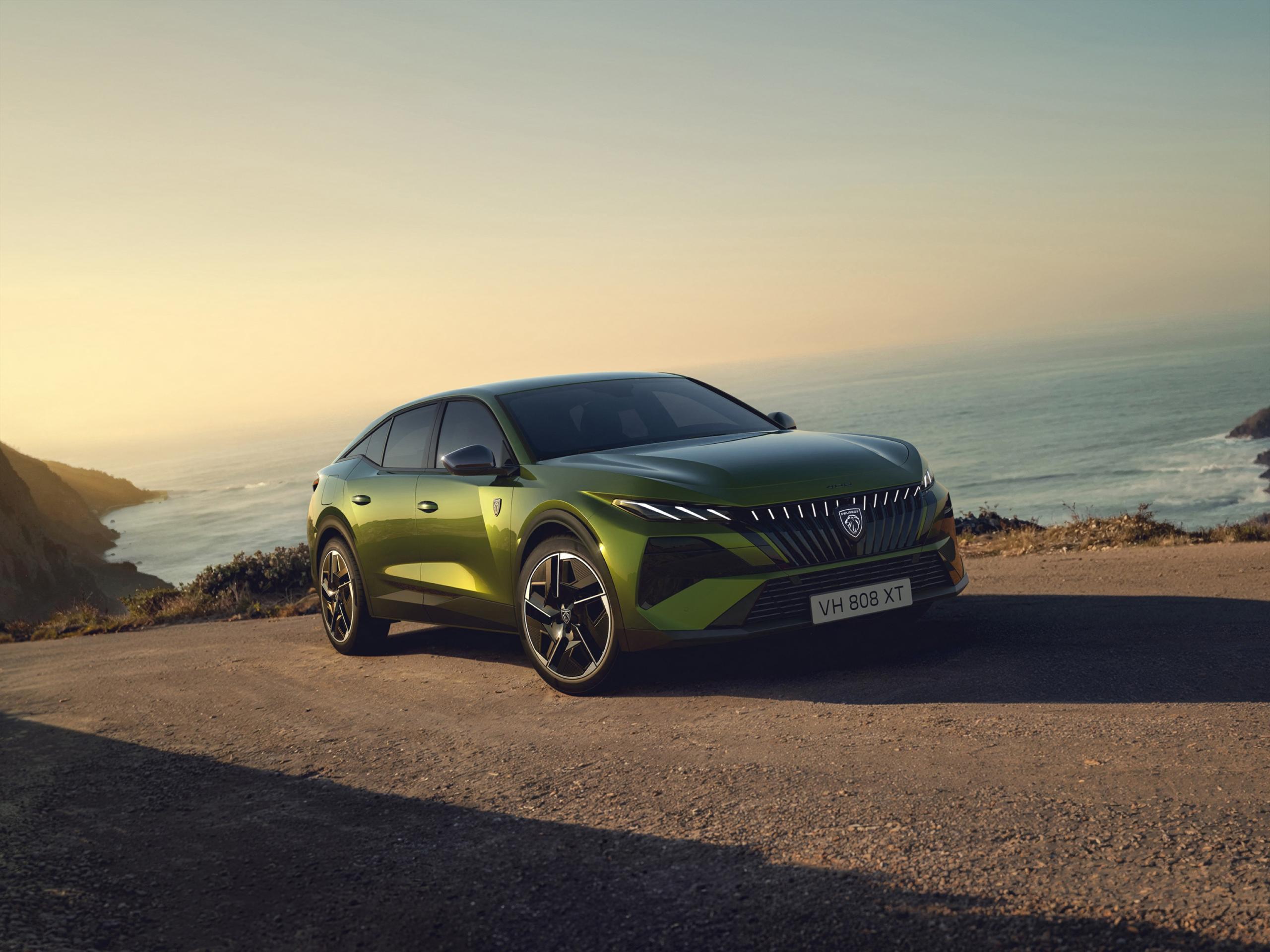 Peugeot 408 : berline-crossover fastback restylée - Crédit photo : Peugeot / Stellantis