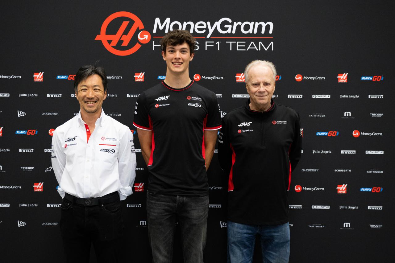 Oliver Bearman rejoint MoneyGram Haas F1 Team pour 2025 - Crédit photo : Haas