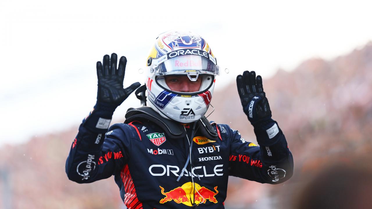 Troisième victoire à Zandvoort pour Verstappen qui en profite pour égaler un record de Vettel - Crédit photo : Red Bull